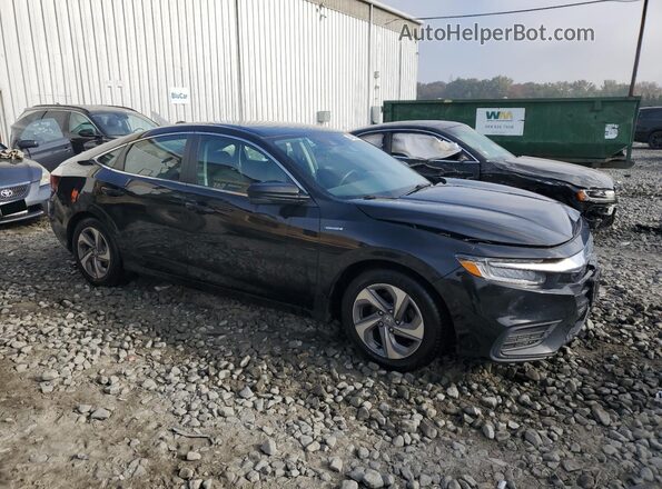 19XZE4F5XLE005284 2020 HONDA INSIGHT Black Widok z przodu