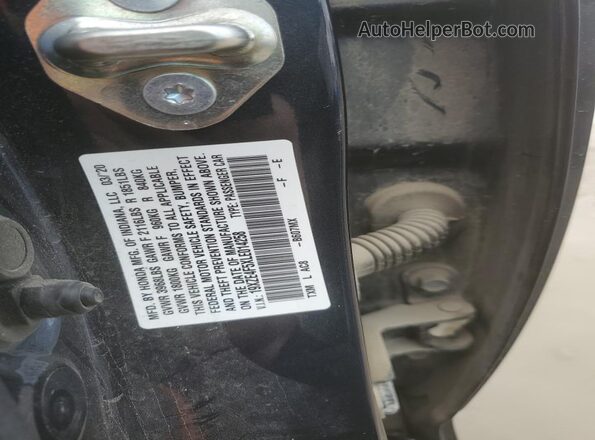 19XZE4F5XLE014258 2020 HONDA INSIGHT Gray Вид підкапотного простору