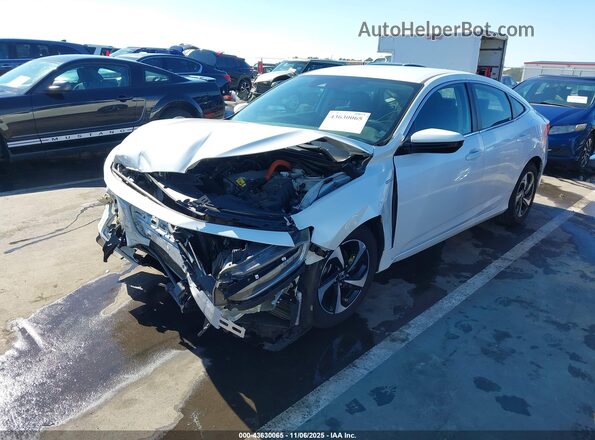 19XZE4F5XNE009757 2022 HONDA INSIGHT White Vista tres cuartos delantera izquierda