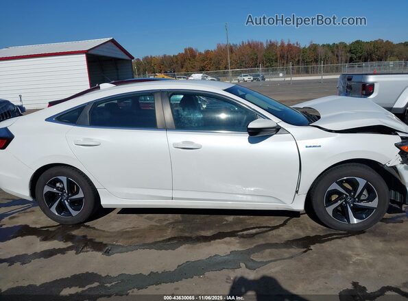 19XZE4F5XNE009757 2022 HONDA INSIGHT White Vista interior trasera