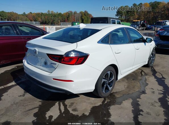 19XZE4F5XNE009757 2022 HONDA INSIGHT White Trasero derecho