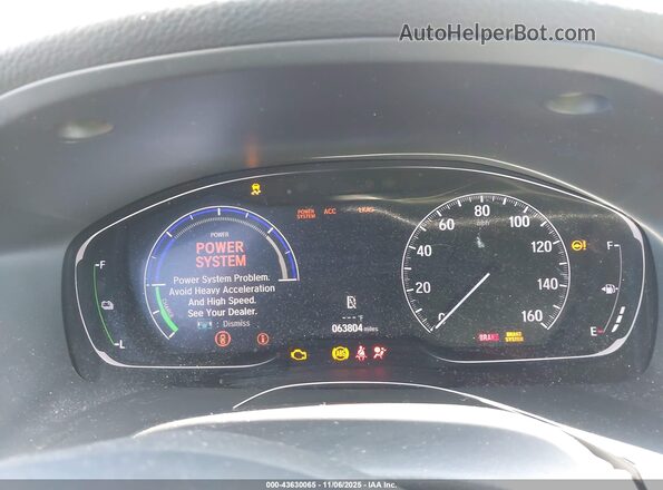 19XZE4F5XNE009757 2022 HONDA INSIGHT White Vista de los asientos traseros