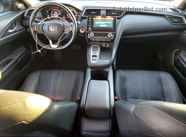 19XZE4F90NE010838 2022 HONDA INSIGHT Gray Widok deski rozdzielczej