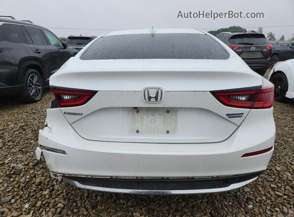 19XZE4F91LE008951 2020 HONDA INSIGHT Белый Вид сзади