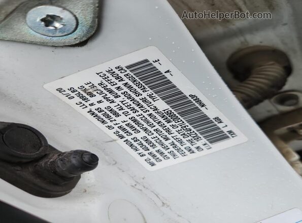 19XZE4F91LE008951 2020 HONDA INSIGHT Белый Вид подкапотного пространства