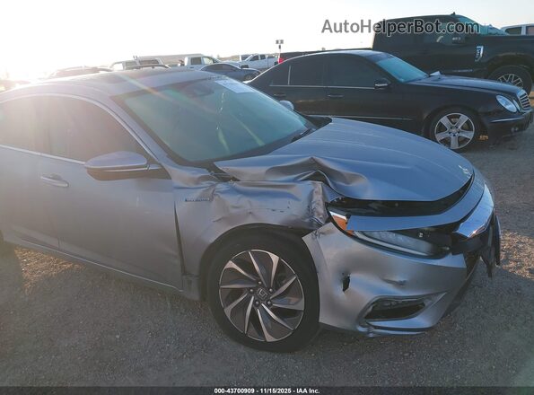 19XZE4F91ME009728 2021 HONDA INSIGHT Silver Widok z przodu