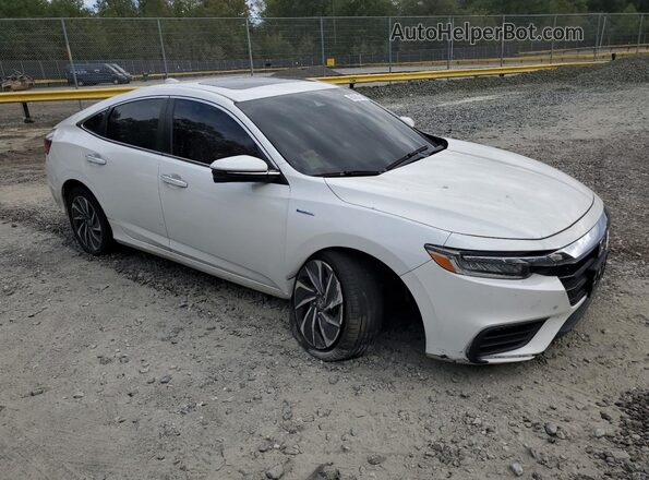 19XZE4F92LE008957 2020 HONDA INSIGHT White Przód prawy