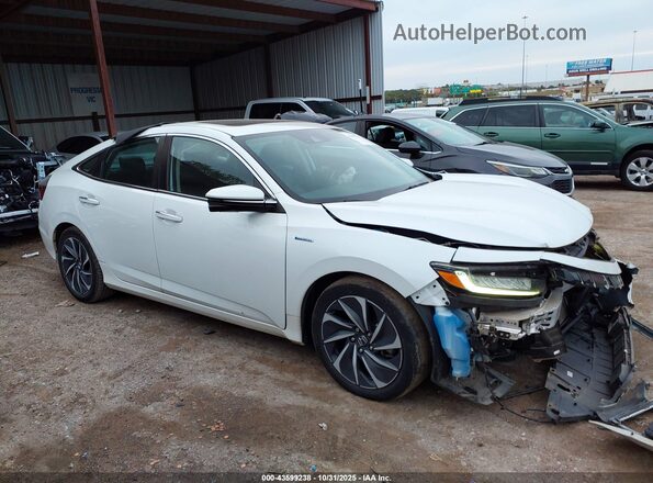 19XZE4F95LE014316 2020 HONDA INSIGHT White Սալոնի հետևի տեսք