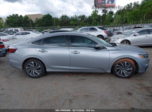19XZE4F9XNE015805 2022 HONDA INSIGHT Gray Widok wnętrza z tyłu