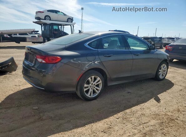1C3CCCAB1HN501102 2017 CHRYSLER 200 Угольный Задняя правая четверть
