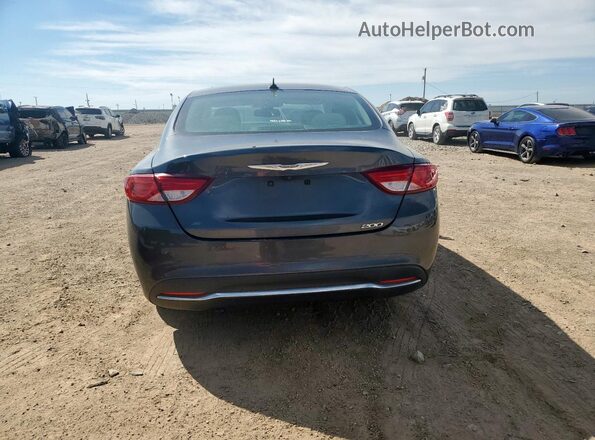 1C3CCCAB1HN501102 2017 CHRYSLER 200 Угольный Вид сзади