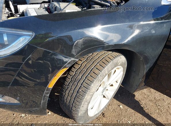 1C3CCCAB1HN512052 2017 CHRYSLER 200 Black Вид спереду