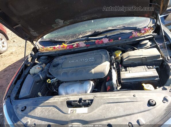 1C3CCCAB1HN512052 2017 CHRYSLER 200 Black Вид ззаду