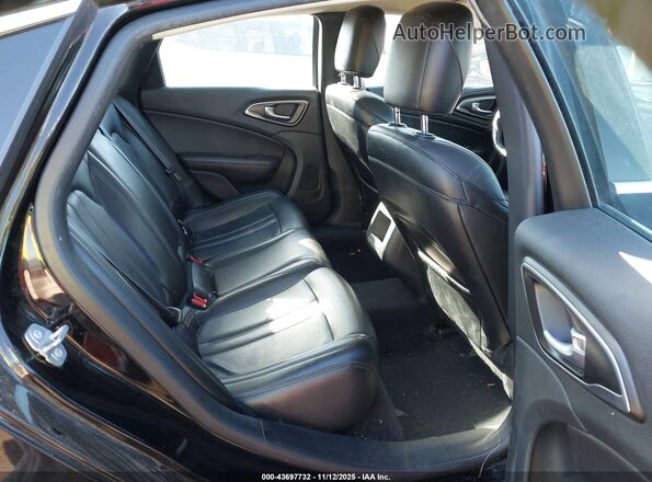 1C3CCCAB1HN512052 2017 CHRYSLER 200 Black Вид наклейки з VIN-кодом