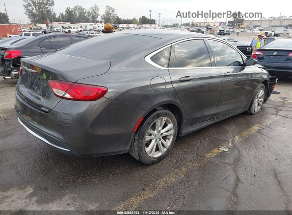 1C3CCCAB3GN151440 2016 CHRYSLER 200 Черный Задняя правая четверть