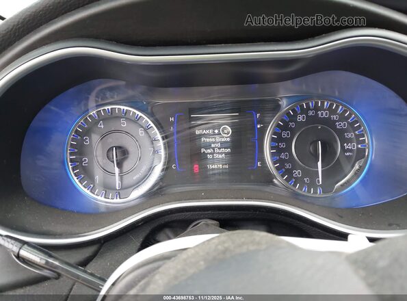 1C3CCCAB3GN151440 2016 CHRYSLER 200 Черный Вид задних сидений