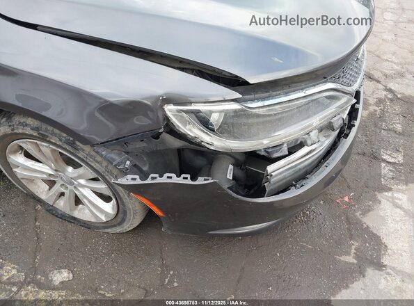 1C3CCCAB3GN151440 2016 CHRYSLER 200 Черный Вид спереди