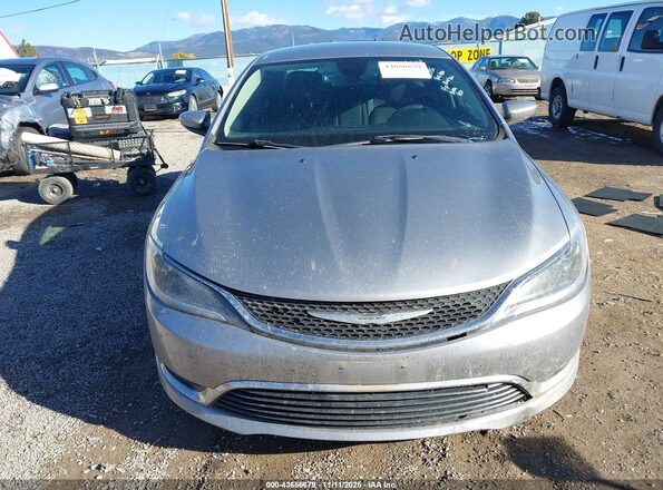 1C3CCCAB3GN181392 2016 CHRYSLER 200 Серебряный Вид задней части салона