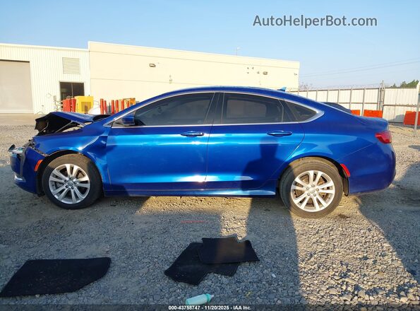 1C3CCCAB4HN509887 2017 CHRYSLER 200 Blue 360 interior view