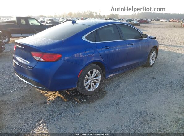 1C3CCCAB4HN509887 2017 CHRYSLER 200 Blue Rear right