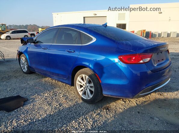 1C3CCCAB4HN509887 2017 CHRYSLER 200 Blue Rear left