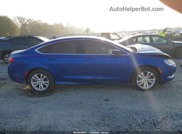 1C3CCCAB4HN509887 2017 CHRYSLER 200 Blue Rear interior view