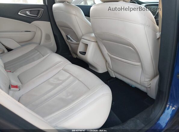 1C3CCCAB4HN509887 2017 CHRYSLER 200 Blue VIN sticker view