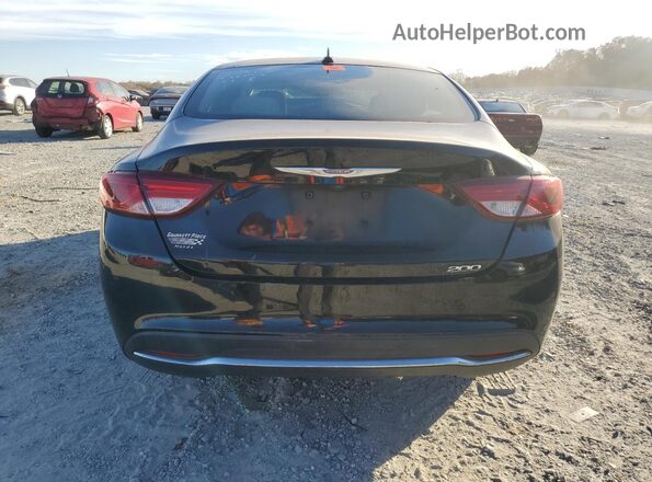 1C3CCCAB6HN510667 2017 CHRYSLER 200 Black Rear view