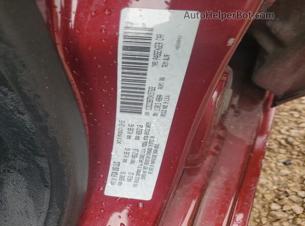 1C3CCCBB7GN157322 2016 CHRYSLER 200 Красный Вид подкапотного пространства