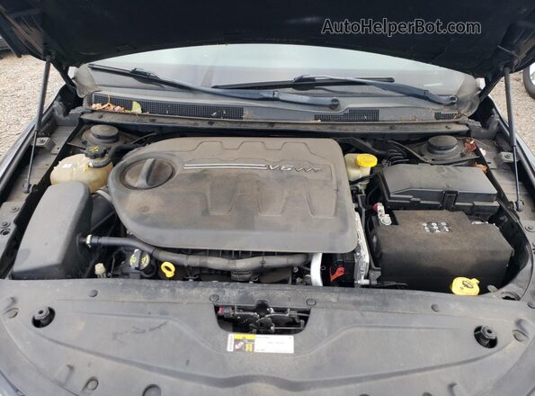 1C3CCCDG2GN105539 2016 CHRYSLER 200 Черный Вид задней части салона