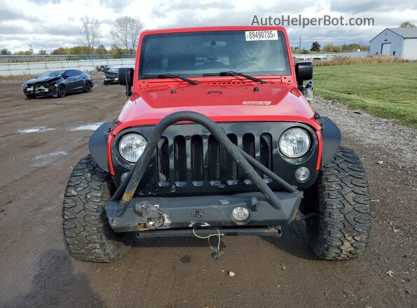 1C4BJWDG1GL243437 2016 JEEP WRANGLER Red Vista frontal