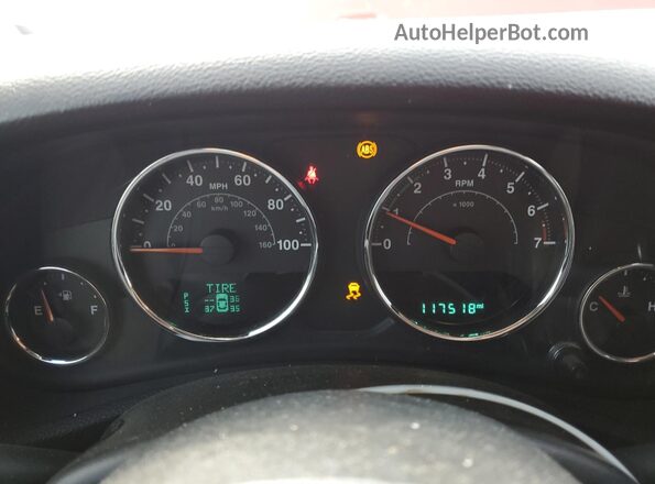 1C4BJWDG1GL243437 2016 JEEP WRANGLER Red Vista del cuadro de instrumentos