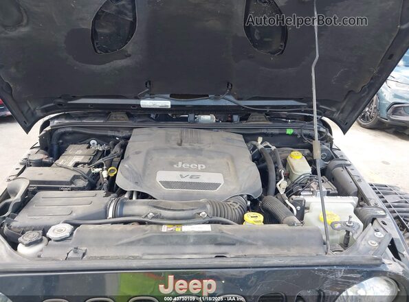 1C4BJWEG5GL257968 2016 JEEP WRANGLER UNLIMITED Черный Вид сзади