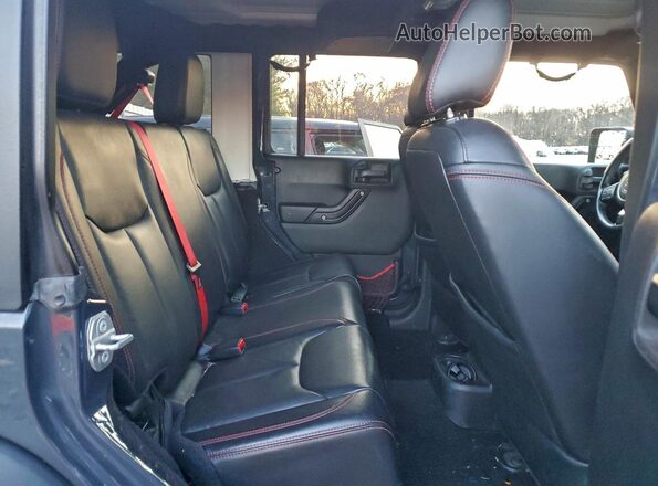 1C4BJWFG4JL805335 2018 JEEP WRANGLER Gray Вид задніх сидінь