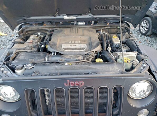 1C4BJWFG4JL805335 2018 JEEP WRANGLER Gray Вид задньої частини салону