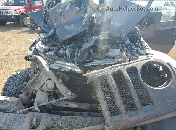 1C4HJXDG6PW526401 2023 JEEP WRANGLER Серый Вид задней части салона