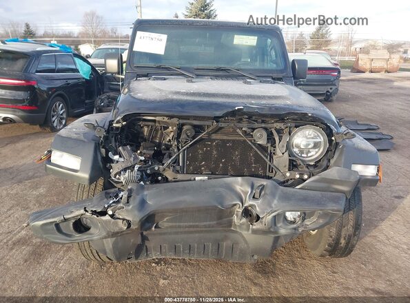 1C4HJXDN0LW224045 2020 JEEP WRANGLER UNLIMITED Black Вид щитка приладів