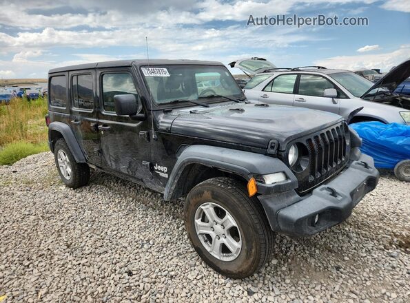 1C4HJXDN0LW279837 2020 JEEP WRANGLER Black Front right