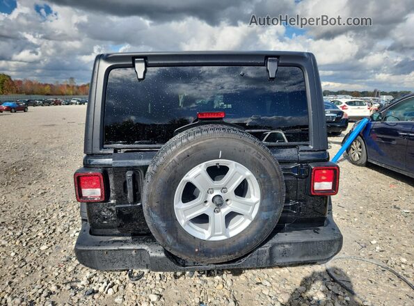 1C4HJXDN7NW245381 2022 JEEP WRANGLER Black უკანა ხედი