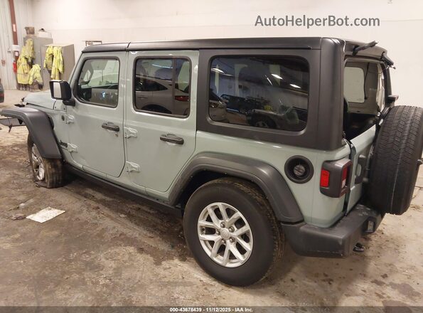1C4HJXDN7PW617224 2023 JEEP WRANGLER Green Tył lewy