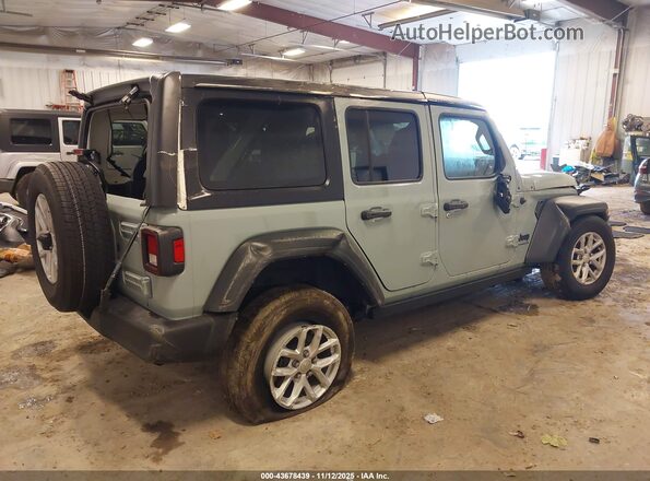 1C4HJXDN7PW617224 2023 JEEP WRANGLER Green Tył prawy