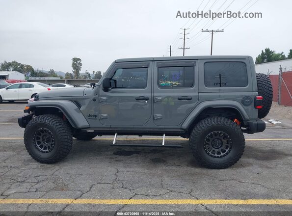 1C4HJXEN1MW870193 2021 JEEP WRANGLER UNLIMITED Серый Панорамный вид салона 360°