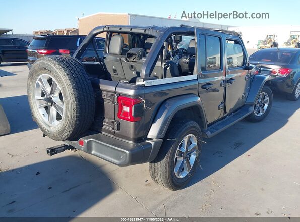 1C4HJXEN8MW788705 2021 JEEP WRANGLER UNLIMITED Gray Trasero derecho