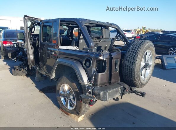 1C4HJXEN8MW788705 2021 JEEP WRANGLER UNLIMITED Gray Trasero izquierdo