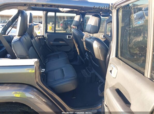 1C4HJXEN8MW788705 2021 JEEP WRANGLER UNLIMITED Gray Vista de la etiqueta del VIN