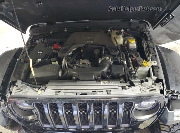 1C4HJXFG2LW246465 2020 JEEP WRANGLER Black Շարժիչի բաժամունքի տեսք