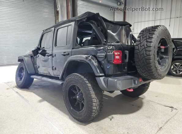 1C4HJXFG2LW246465 2020 JEEP WRANGLER Black Հետևի ձախ