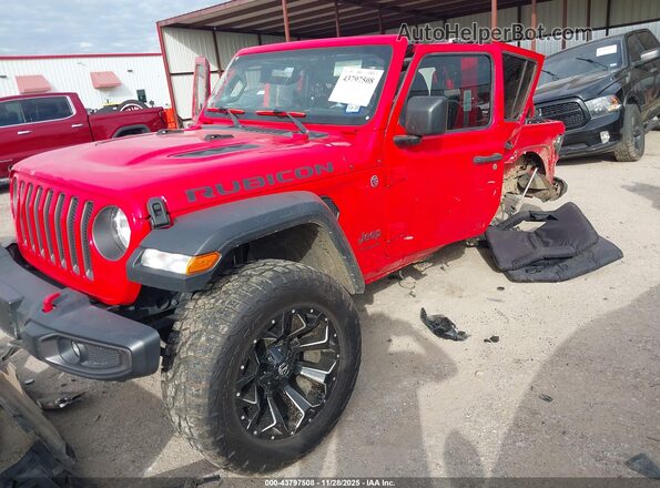 1C4HJXFN3NW161801 2022 JEEP WRANGLER Red Передня ліва чверть
