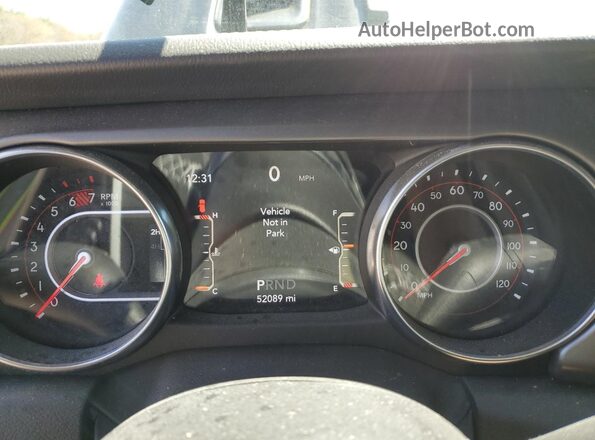 1C4HJXFN9NW123750 2022 JEEP WRANGLER Black Вид щитка приладів