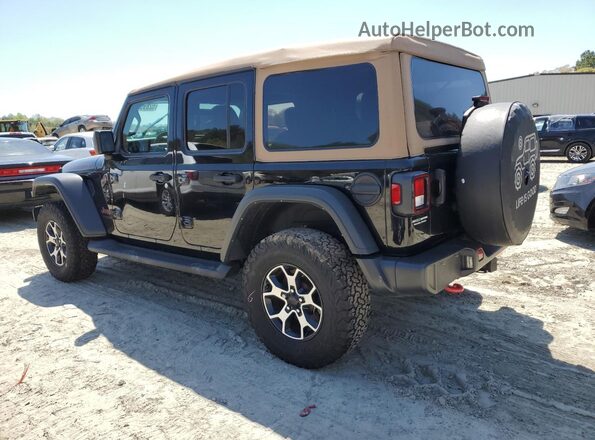 1C4HJXFN9NW123750 2022 JEEP WRANGLER Black Задня ліва чверть